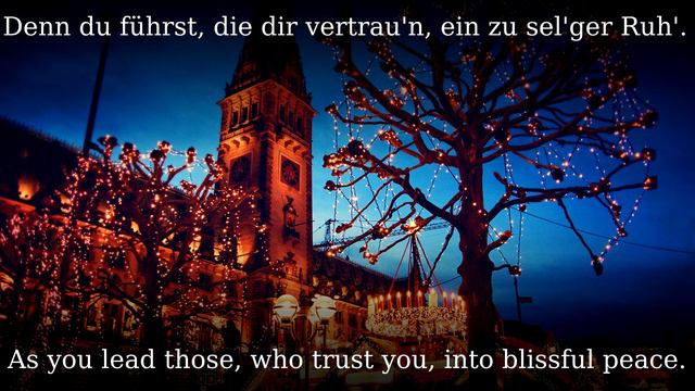 Fröhliche Weihnacht überall [German Christmas Song][+English Translation]