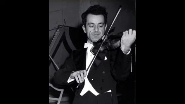 Alexander Schneider plays Bach's Sonata No.3 for Solo Violin смотреть онлайн