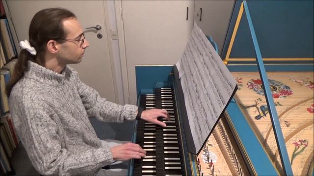 Bach: Italian Concerto, BWV 971 – II. Andante. John Moraitis, harpsichord. смотреть онлайн