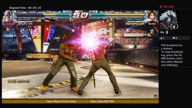 Open Mynd Online Tekken 7 смотреть онлайн