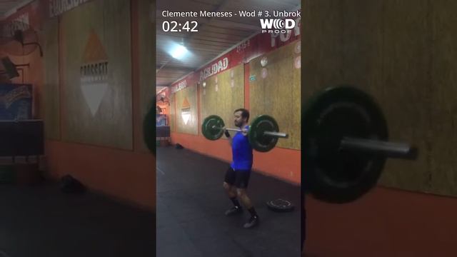 Wod # 3. Unbroken games. Principiante. Clemente Meneses. смотреть онлайн