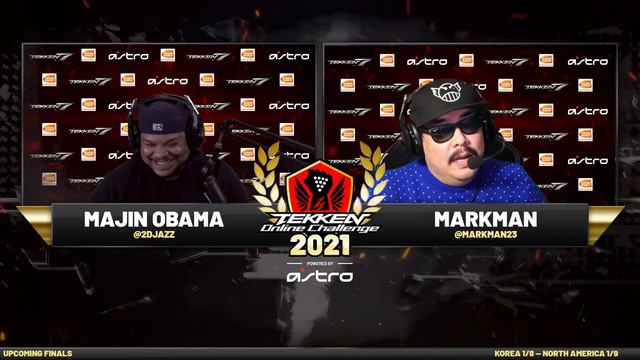 TEKKEN Online Challenge 2021 - Japan: Regional Finals (Pool A) смотреть онлайн