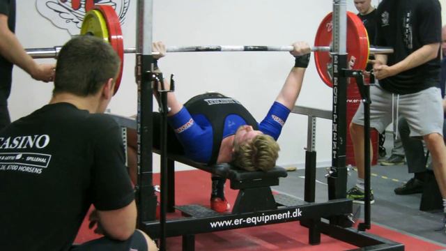 Gorm Rasmussen - DM-A 2014 - 160 kg bench press - 1. attempt смотреть онлайн
