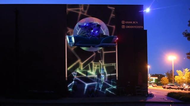 KRAM GROOVY light show 1 смотреть онлайн