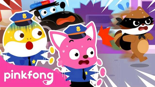 Veo, Veo with Police Car | Catch the Thieves | Car Video | Pinkfong Car Story for Kids смотреть онлайн