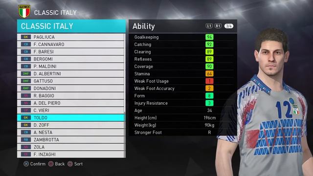Classic Italy | PES 2018 смотреть онлайн