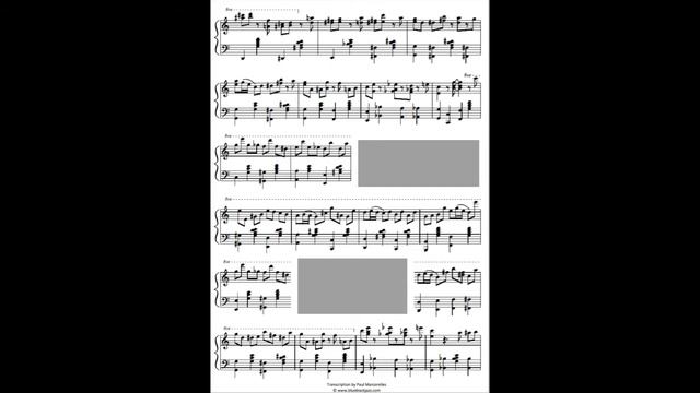 The Harlem Strut James P. Johnson 1921 phonograph w/ partial transcription смотреть онлайн