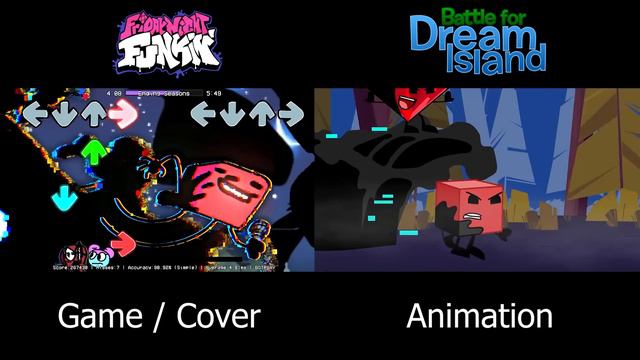 Corrupted BFDI vs Pibby & Boyfriend | Battle for Corrupted Island Animation | FNF Learn With Pibby смотреть онлайн