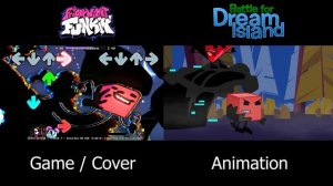 Corrupted BFDI vs Pibby & Boyfriend | Battle for Corrupted Island Animation | FNF Learn With Pibby