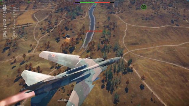 MIG-27 CAS. 10-0. How to annoy some Italians. смотреть онлайн