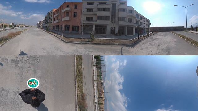 Ghazali cinema town, Kolah (Hat) Pahlavi Series Location, Tehran 360° 4K смотреть онлайн