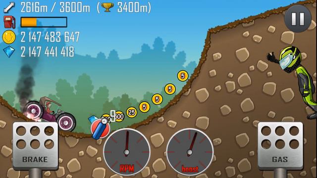 😱 Hill Climb Racing - Hot Rod on Boot Camp (5170m) | GamePlay 🎮 смотреть онлайн