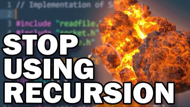 why is recursion bad? смотреть онлайн