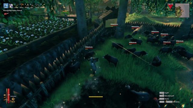 Valheim Deutsch 🍯 S1E104: Fleisch Überschuss - Unsere Schweinefarm ist am Platzen🍗 Let's Play смотреть онлайн