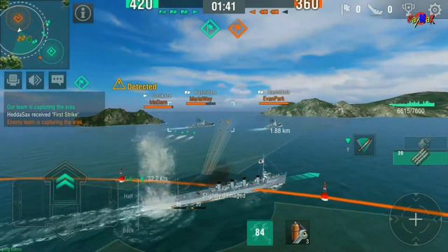 World Of Warships BLITZ Highest Graphics Android смотреть онлайн