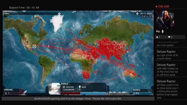 DeathofRats09's Live PS4 Broadcast .Plague Inc Evolved смотреть онлайн