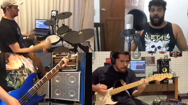 Caught in the Middle - Dio Cover Splitscreen смотреть онлайн