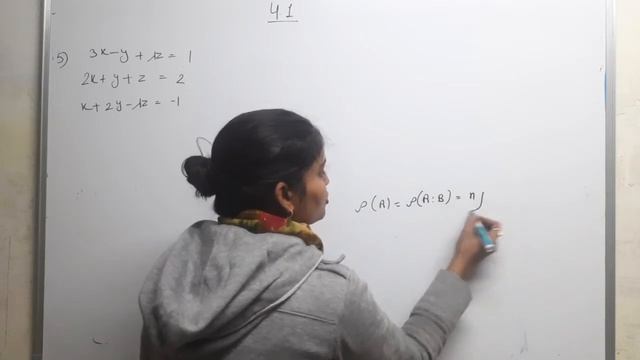 Exercise -4.1 Q4-Q7 | Application Of Matrices To A System Of Linear Eq |B.A./B.Sc  Algebra