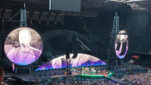 Coldplay The Scientist Live (Cardiff 7/6/2023)