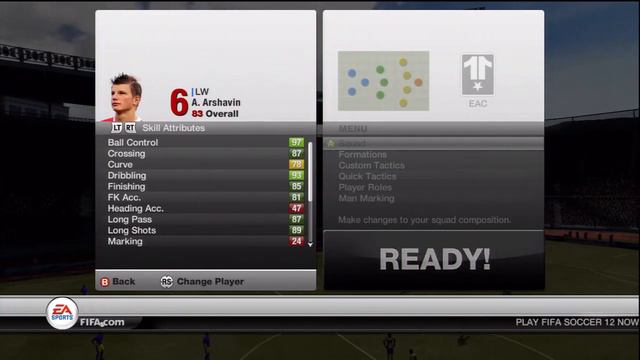 Fifa 12 Ultimate Team Player Review #6 IMOTM Arshavin смотреть онлайн