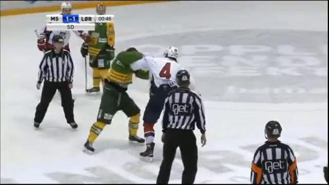 Alex Plante vs Linus Juell (Lørenskog vs Manglerud Star) смотреть онлайн