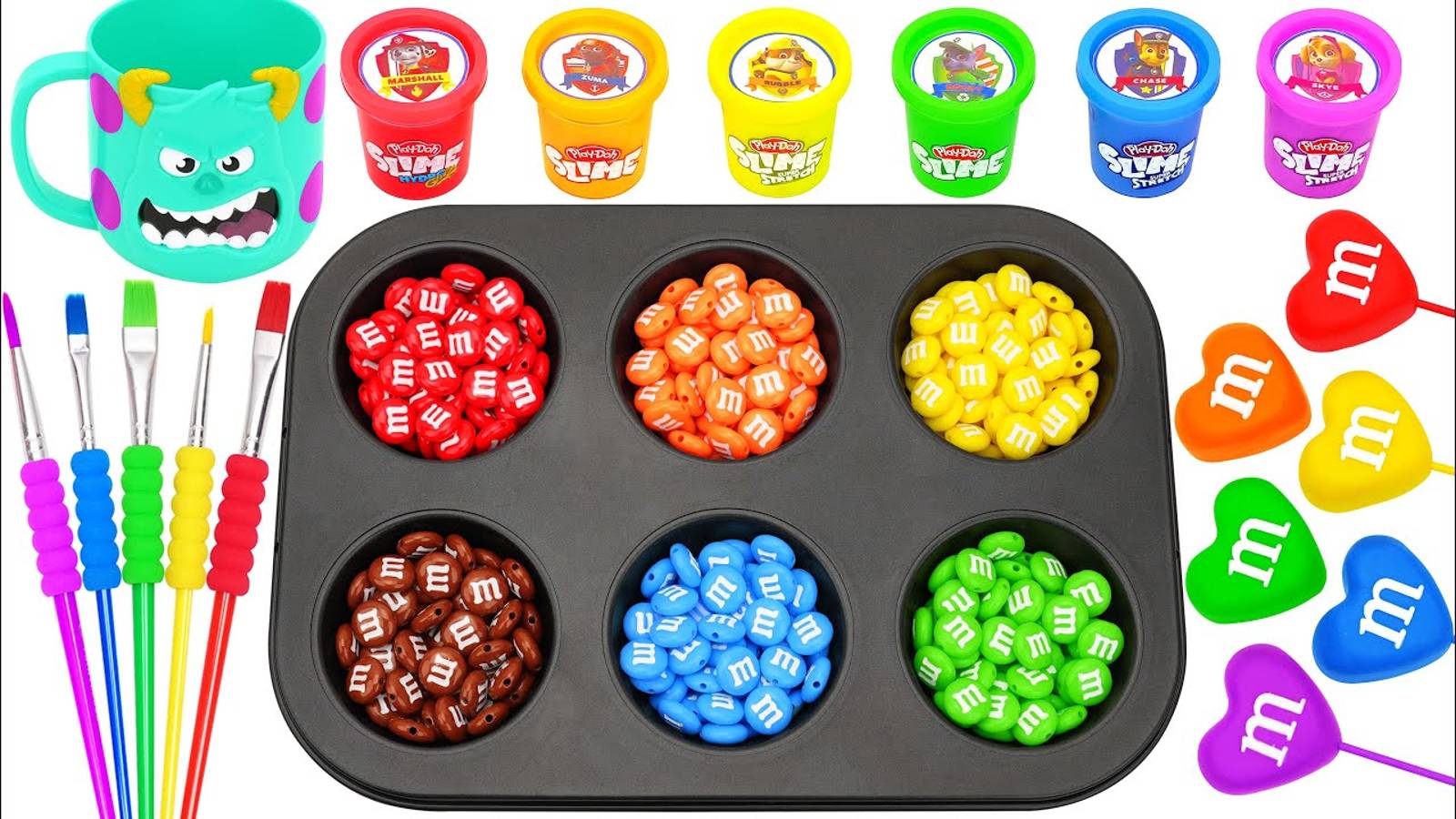 Для самых маленьких познавательные мультики. Игрушки. Учим цвета смотреть онлайн