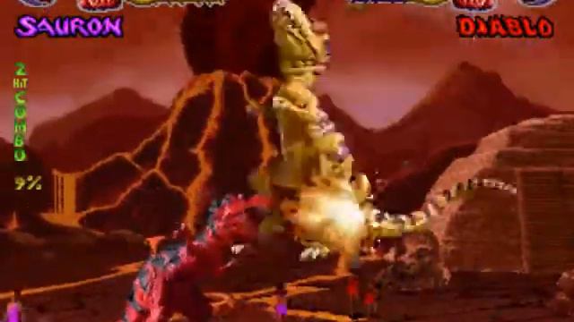 Primal Rage version 2.3 MAME Gameplay video Snapshot -Rom name primrage- смотреть онлайн