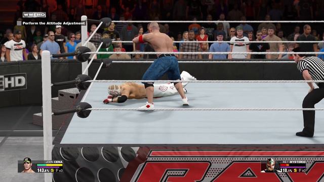 Hustle, Loyalty, Disrespect: John Cena vs. Rey Mysterio - WWE 2K15 Showcase #2 - Championship Match смотреть онлайн