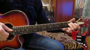 За тебя Родина Мать-И. Матвиенко.-(как играть  на гитаре  аккорды)