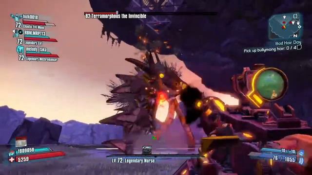 Borderlands 2 4 Random Players vs Terramorphous OP8 1min 3secs смотреть онлайн