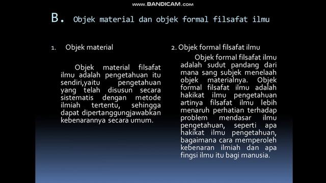 PENGANTAR FILSAFAT ILMU OLEH KELOMPOK 2 HTN B/6 смотреть онлайн