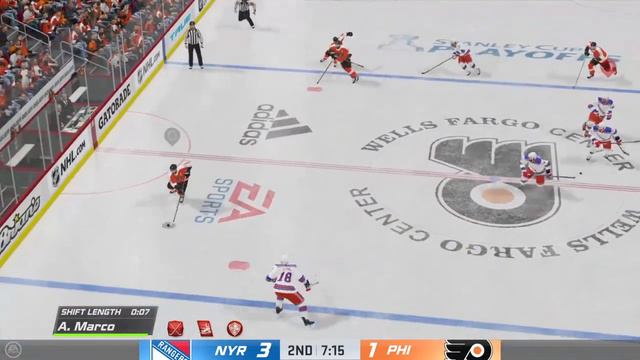NHL 20 PS4! Be A Pro Stanley Cup PlayOffs 2020 New York Rangers @ Philadelphia Flyers #7 #96 смотреть онлайн