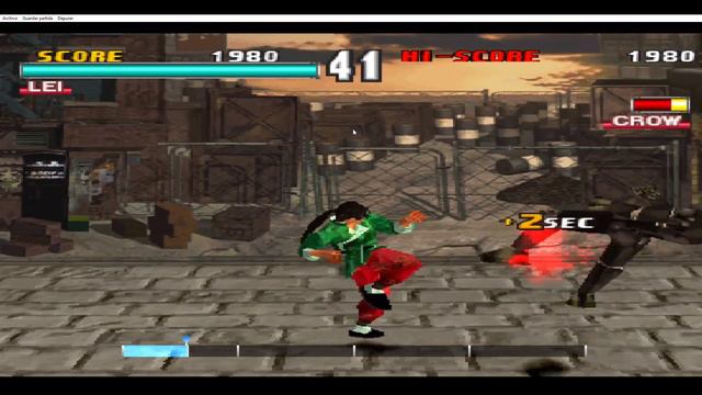 Tekken 3 Force Mode Lei Speed run. Funny sound! смотреть онлайн