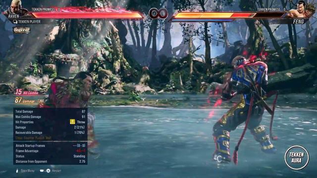 Tekken 8 CBT - RAVEN Day 1 Combo Video ! смотреть онлайн