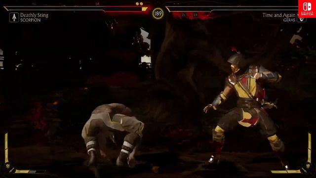 Mortal Kombat 11 Scorpion Gameplay | Nintendo Switch смотреть онлайн