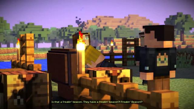 WINNING AND SABOTAGE | Episode 1 Pt. 2 | Minecraft: Story Mode смотреть онлайн