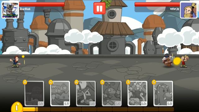 Мультик игра для детей WTH похоже на CLASH ROYALE (What The Hen!) смотреть онлайн