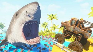 Мега Рампа против акулы Teardown