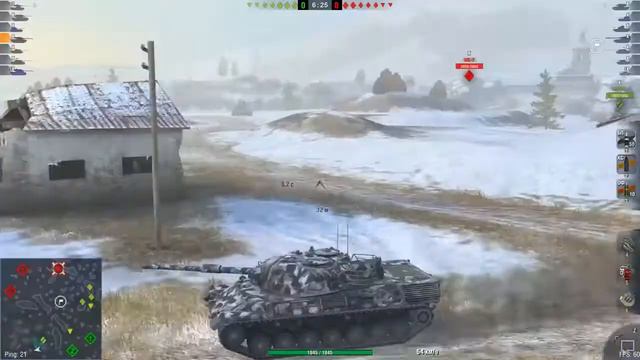 Wot Blitz.Топ 5 лучших танков урон в минуту.(ДПМ). смотреть онлайн