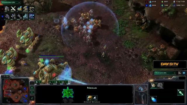 SC2 HotS: Battle Report RU - превью геймплея PvT смотреть онлайн