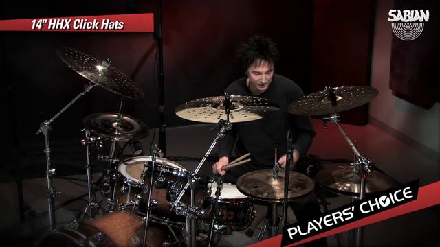 SABIAN Players' Choice - Terry Bozzio Demos the 14" HHX Click Hats смотреть онлайн