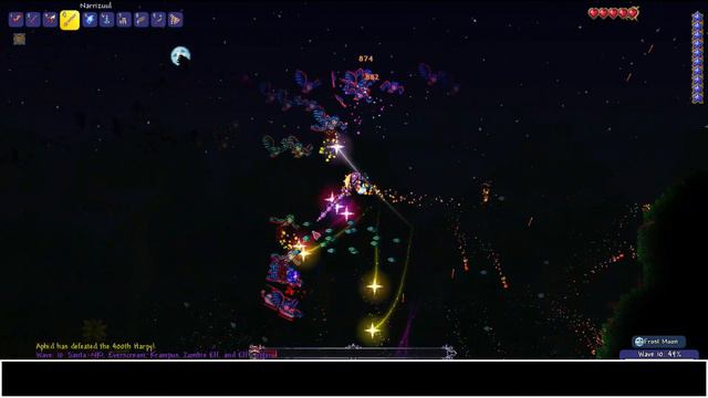 This MODDED TERRARIA WEAPON causes a lot of CHAOS! - Aequus Mod смотреть онлайн