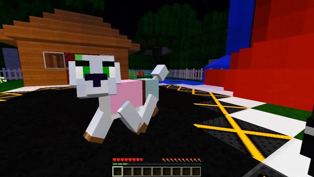 Minecraft PETS - LITTLE KELLYS TURNS INTO A PUPPY!!! смотреть онлайн