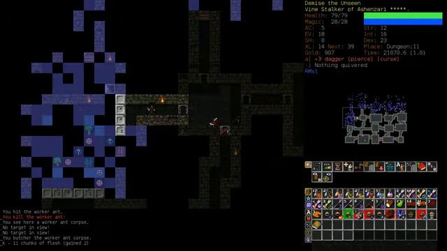 Demise's Dungeon Crawl Stone Soup - VsEn Part 2: You can't see me смотреть онлайн