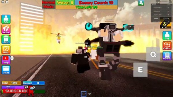 Skibidi toilet / bathroom attack / roblox fun gameplay