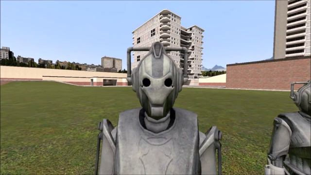 Garry`s mod Dalek vs Cyberman смотреть онлайн