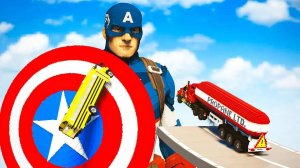 Автомобили против Капитана Америки Teardown