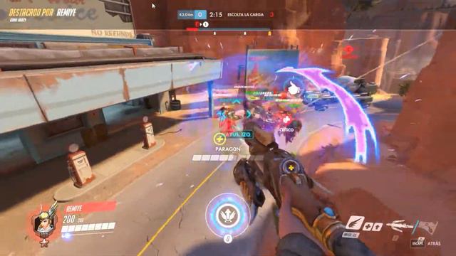 remiYE - How to counter Zarya with mercy смотреть онлайн