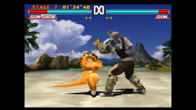 Tekken 3: Arcade Mode - Gun Jack смотреть онлайн