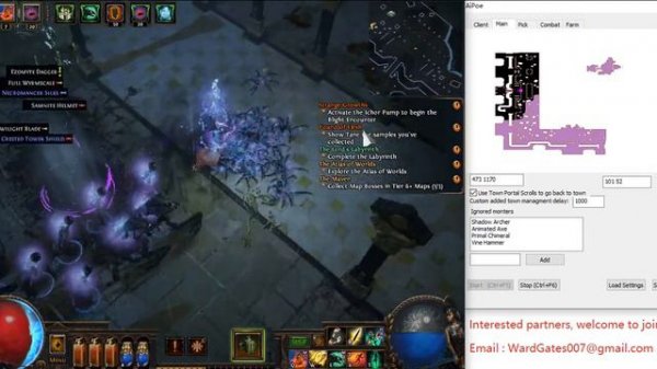 [PoE 3.18] poe bot, poe HACK, poe AI, poe Farming Strategy, Path of Exile assistant software.